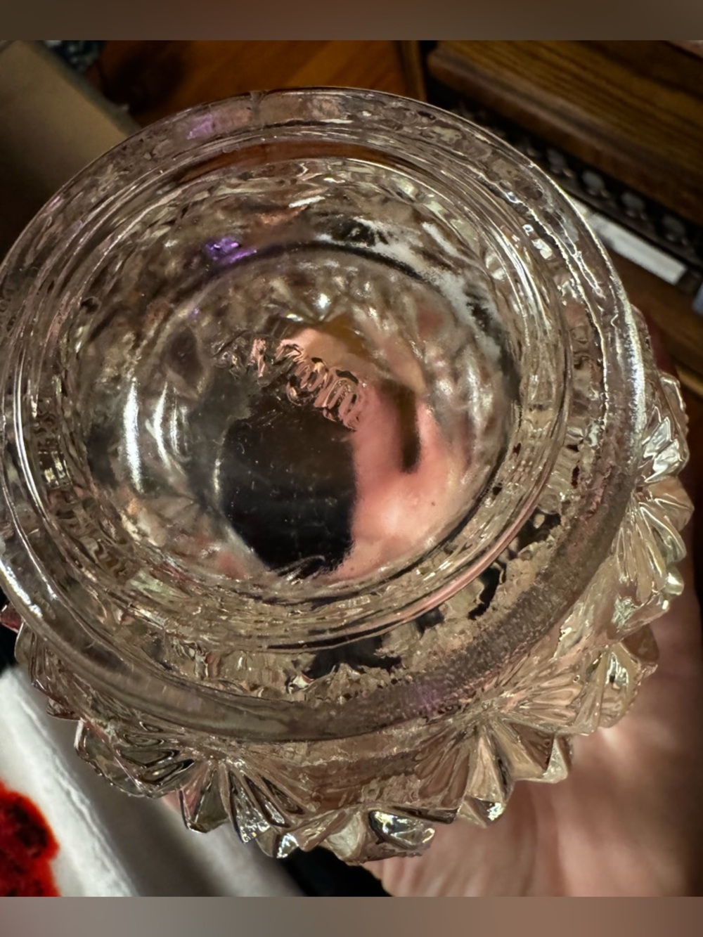Avon VTG Crystal Glow Candle Holder✨ - Picture 3 of 9